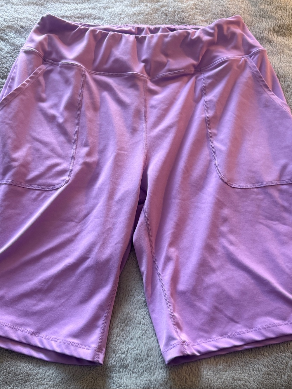Bundle Liberty Pro Women's Purple and Magenta Bike Shorts - Medium - Picture 4 of 12